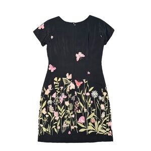 ✨ Vintage Rabbit Rabbit Rabbit Vintage 90s Y2K Floral Butterfly Dress✨